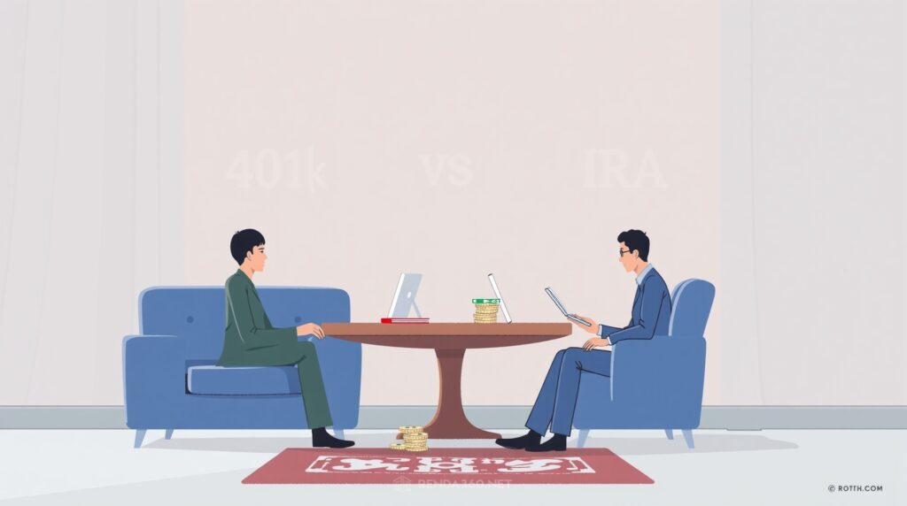 Roth 401(k) vs. Roth IRA: Principais diferenças no planejamento de aposentadoria roth 401k vs roth ira principais diferencas no planejamento de aposentadoria